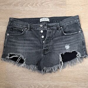 We The Free Charcoal Jean Shorts